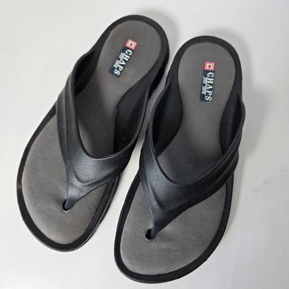 Chaps Flip Flops, Size 9 - Picture 1 of 5